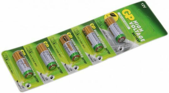 GP Batteries Αλκαλικές Μπαταρίες A23 12V 5τμχ