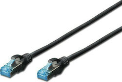 Digitus DK-1531-030/BL SF/UTP Cat.5e Cablu Ethernet 3m Negru
