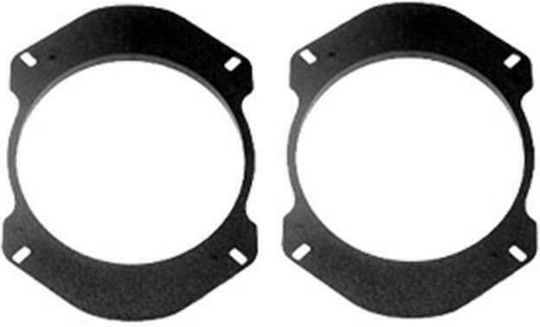 Speaker Ring Car Back 130mm Alfa Romeo GTV Fiat Multipla Peugeot 306 2pcs