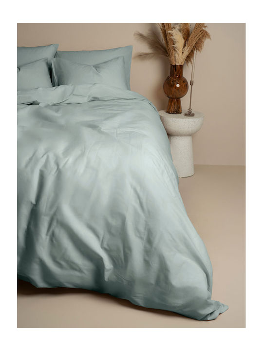 Sunshine Duvet Cover Cotton Single 170x250 Cotton Feelings 105 Aqua