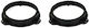 Speaker Ring Car Front and Back 165mm Audi A3 Mercedes-Benz E Class 2pcs