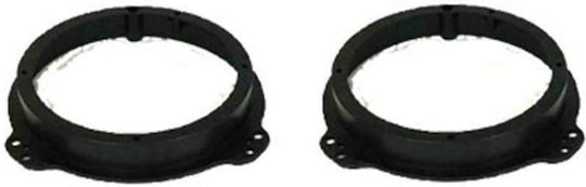 Speaker Ring Car Front and Back 165mm Audi A3 Mercedes-Benz E Class 2pcs