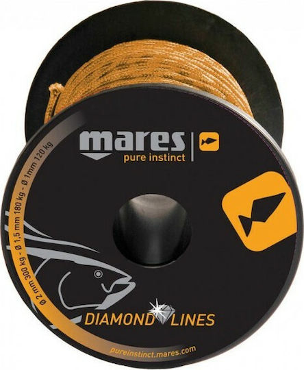 Mares Diamond Dyneema Σχοινί Ψαροντούφεκου 2mm / 50m 2mm x 50m