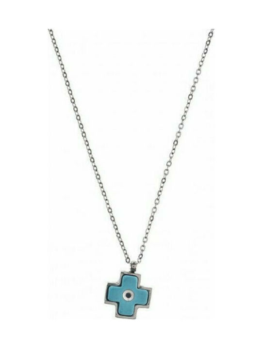 SOFI Women's Cross from Steel with Chain