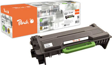 Peach Kompatibel Toner für Laserdrucker Bruder TN-3480 8000 Seiten Schwarz PT776