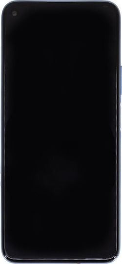 Huawei Screen with Touch Mechanism and Frame for Huawei P40 Lite 5G (Silver)