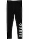 Guess Kinder Leggings Lang Schwarz