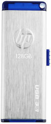 HP X730W 128GB USB 3.1 Stick Silber