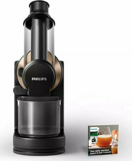 Philips Сокоизстисквач Slow Juicing 150W Черен