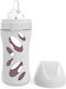 Twistshake Glass Baby Bottle Pastel Holes Anti-...