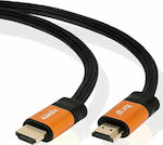Jiexin HDMI 1.3 Geflochten Kabel HDMI-Stecker - HDMI-Stecker 1.5m Schwarz