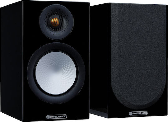 Monitor Audio Silver 50 7G Ζεύγος Ηχείων Hi-Fi Βιβλιοθήκης 100W 2 Δρόμων Π16.5xΒ27.2xΥ28.2εκ. Gloss Black