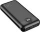 Veger VP2039 Power Bank 20000mAh 20W με 2 Θύρες USB-A και Θύρα USB-C Μαύρο