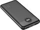 Veger VP1105 Power Bank 10000mAh με 2 Θύρες USB-A και Θύρα USB-C Μαύρο