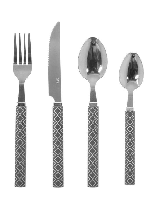 Geo Besteckset Gray 24Stück