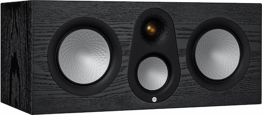 Monitor Audio Silver C250 7G Ηχείο Hi-Fi Κεντρικό 200W 3 Δρόμων Π48.1xΒ27.2xΥ20.6εκ. Βελανιδιά / Μαύρο