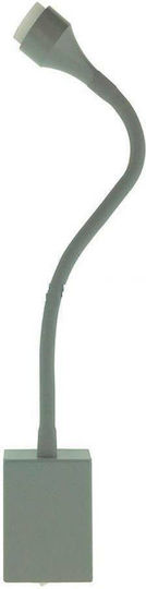 Vito Felix B Single LED Cool White Spot in Gray Color