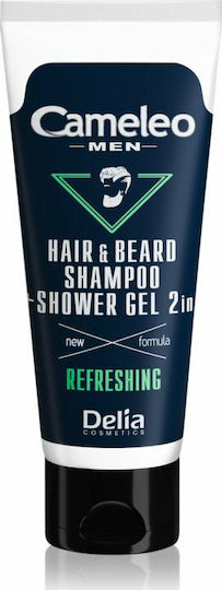 Delia Cosmetics Cameleo Men Shampoos Reconstruction/Nourishment for All Hair Types 150ml