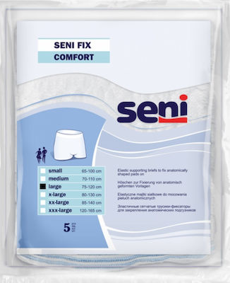 Seni Fix Comfort Reusable Incontinence Underwear Large 5pcs