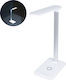 GloboStar Wasp LED Office Lamp Foldable in White Color