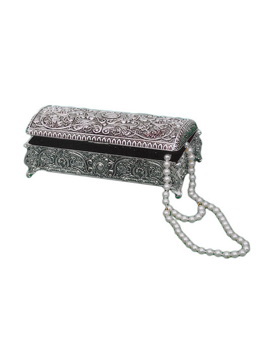 Karvounis Jewellery Box Metal 19x8x8cm