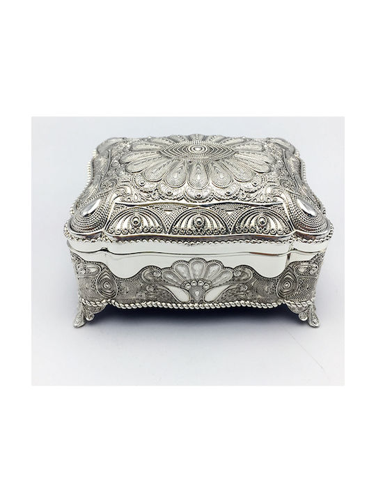 Karvounis Jewellery Box Metal 13x10x8cm