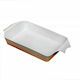 Karvounis Porcelain Oval Heat-Resistant Cookware 40x26cm