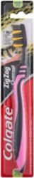 Colgate Zig Zag Charcoal Toothbrush Medium Pink