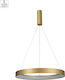 Home Lighting Amaya Pendant Lamp with Built-in LED Gold