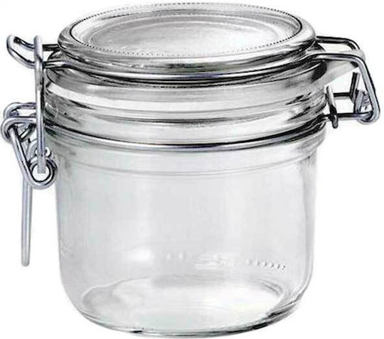 Bormioli Rocco Fido Coffee Jar with Airtight Lid Glass Transparent 200ml