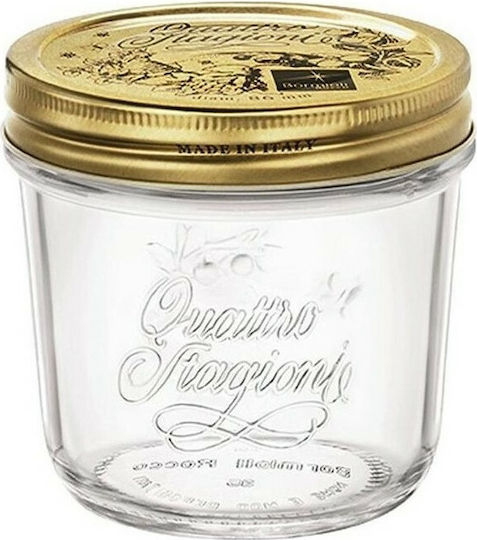 Bormioli Rocco Quattro Fragioni Lebensmittelgläser & Behälter mit Deckel Glas Transparent 320ml