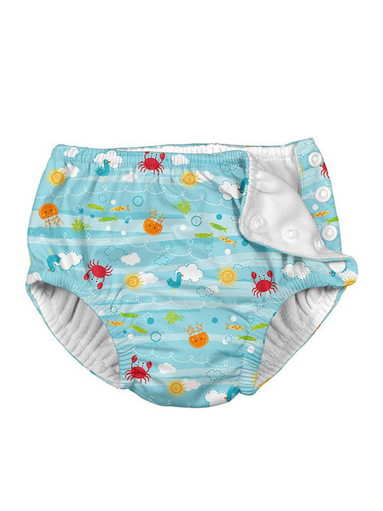 I-Play Kids Swimwear Swim Diaper Light Blue