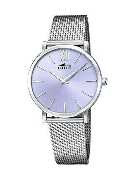 Lotus Watches Ceas de Damă cu Argintiu Brățară ...
