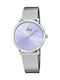 Lotus Watches Women's Watch 33.5mm Battery with Silver Stainless Steel Strap