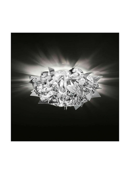 Slamp Veli Medium Ceiling Mount Light 53cm Silv...