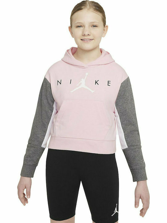 Jordan Kids Sweatshirt with Hood and Pockets Pi...
