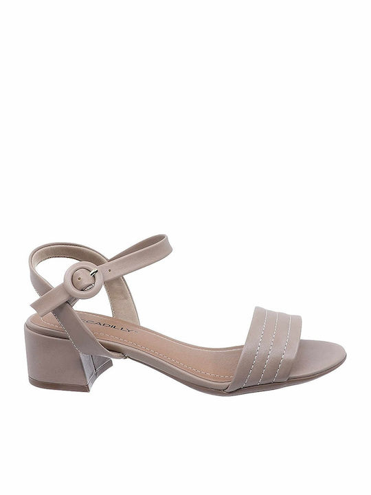 Leder Sandalen Anatomisch Beige