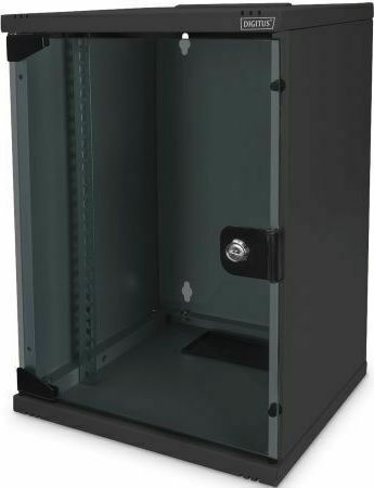 Digitus Wall Mounted Rack Cabinet 9U 31.2x30x46.4cm Black DN-10-09U-B