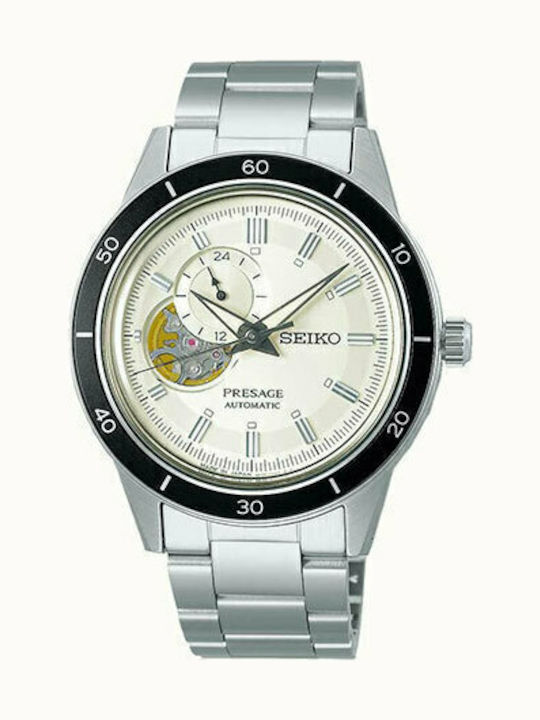 Seiko Presage Ανδρικό Ρολόι 40.8mm Αυτόματο με ...
