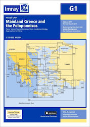 Eval M23 Karte Σκάφους Adriatisches Meer Seekarte