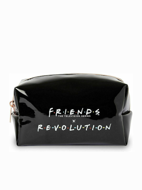 Revolution Beauty Toiletry Bag Revolution X Friends in Black color