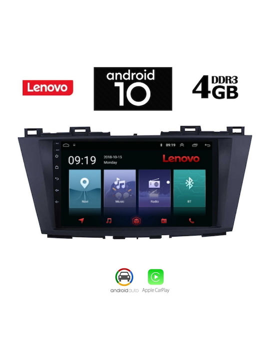 Lenovo SSX9835 Ηχοσύστημα Αυτοκινήτου για Mazda 5 (Bluetooth/USB/AUX/WiFi/GPS) με Οθόνη Αφής 9"