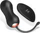 Tardenoche Zigzag Vibrating & Zigzagging Egg with Remote Control Mini Δονητής Egg με Απομακρυσμένο Έλεγχο 8.5cm Black