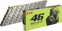 DID Drive Chain VR46 520XRing for Kawasaki KLE 500 SG