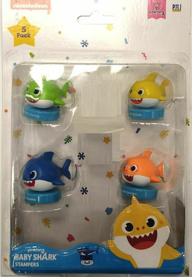 Giochi Preziosi Stamps 4 Pack Hero Mania Baby Shark for Children 3+ years Years