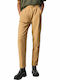 Paula Women's Fabric Trousers Beige