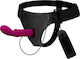Harness Attraction Walter Vibration Harness με Dildo 15.5cm και Δόνηση σε Φούξια Χρώμα