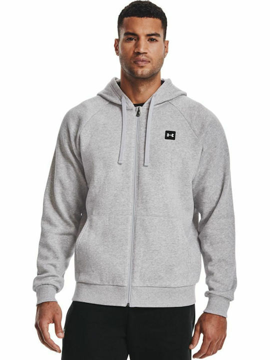 Under Armour Rival Яке с Качулка Светлосив