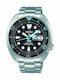 Seiko Prospex Padi King Turtle Men's Watch 45mm Automatic with Silver Metal Bracelet