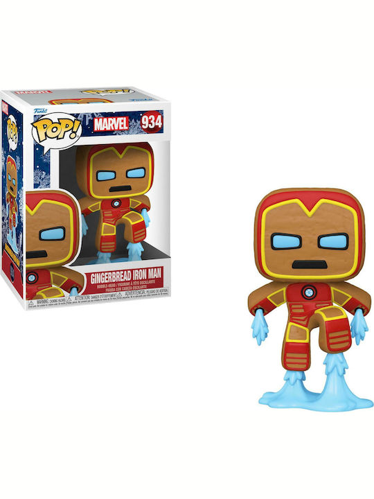 Funko Pop! Marvel: Marvel - Gingerbread Iron Man 934 Bobble-Head